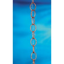 Good Directions Rain Chain Bracket 2.5 in. W X 102 in. L