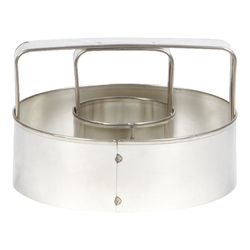 Fox Run Silver Tin Plated Steel Donut Cutter