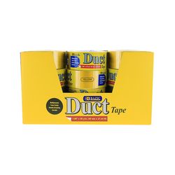 Bazic Products 1.88 in. W X 60 yd L Yellow Duct Tape