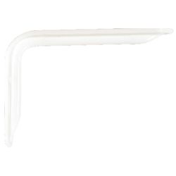 Knape & Vogt John Sterling White Steel Decorative Bracket 12 Ga. 8 in. L 125 lb
