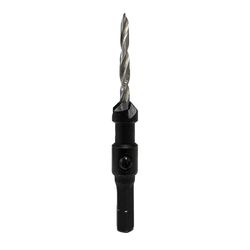 Richelieu Mibro #10 X 3.125 in. L Steel Screw Pilot Pilot Drill Bit Straight Shank 1 pk