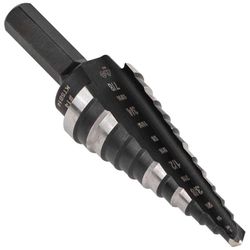 Klein Tools High Speed Steel Step Drill Bit Hex Shank 1 pc