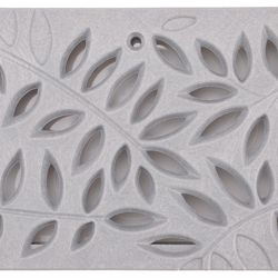 NDS Spee-D 24 in. Gray Rectangle Polyolefin Channel Grate