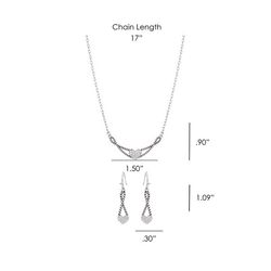 Montana Silversmiths Women's Infinite Embrace Heart Silver Jewelry Sets