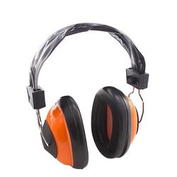 JMK Ilinois Industrial Tool Ear Muffs Black/Orange