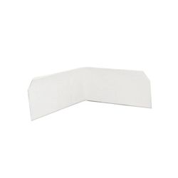 Spectra Pro Select 7 in. H X 1 in. W X 7 in. L White Aluminum K Gusher Guard