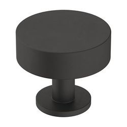 Amerock Radius Contemporary Round Cabinet Knob 1-1/4 in. D 1-1/16 in. Matte 1 pk