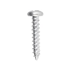 HILLMAN No. 10 Ga. X 1 in. L Phillips Pan Head Sheet Metal Screws 100 pk