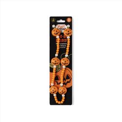 Spooky Lites LED Light Up Beaded Halloween Necklace 1 pk (RANDOM COLOR)