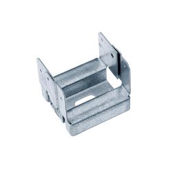Simpson Strong-Tie ZMax 3.63 in. H X 4 in. W 16 Ga. Galvanized Steel Standoff Post Base