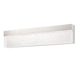 Westinghouse Cava II Brushed Nickel Silver 1 lights LED Vanity Light Wall Mount