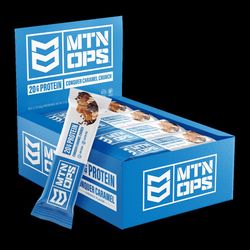 MTN OPS Performance Caramel Crunch Protein Bar 2 oz Packet