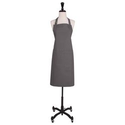 KAF Home Pewter Cotton Apron