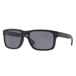 Oakley Standard Issue Holbrook Sunglasses Unisex Matte Black Frame Gray Lens