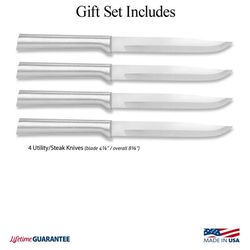 Rada Cutlery 5 in. L Stainless Steel Knife Set 4 pc