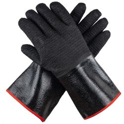 Grill Armor Gloves Waterproof Rubber Grilling Glove 14 in. L 1 pair