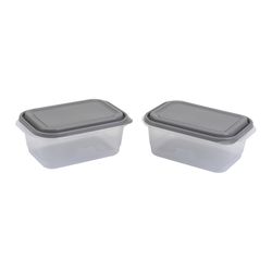 Good Cook EveryWare 8 cups Clear Food Storage Container Set 2 pk