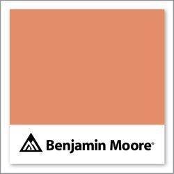 Benjamin Moore Flamingo Orange 075