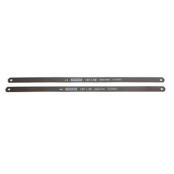 STANLEY 12 in. High Carbon Steel Hacksaw Blades 18 TPI 2 pk
