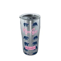 Tervis Simply Southern 20 oz Multicolored BPA Free Mama Bear Tumbler with Lid
