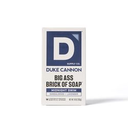 Duke Cannon Midnight Swim Sandalwood + Lavender Scent Bar Soap 10 oz 1 pk