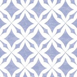Con-Tact Vintage Trellis 9 ft. L X 18 in. W Blue Shelf Liner