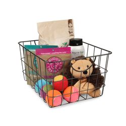 Spectrum 15 in. L X 11.75 in. W X 8 in. H Gray Basket