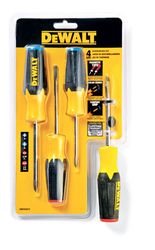 DeWalt Phillips/Slotted Screwdriver Set 4 pc