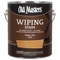 Old Masters Semi-Transparent Golden Oak Oil-Based Wiping Stain 1 gal