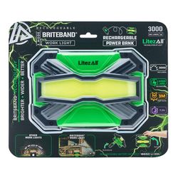 LitezAll 3000 lm COB LED Rechargeable Handheld Work Light