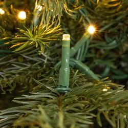 Holiday Bright Lights 9 ft. Full LED 3400 ct Emerald Pine Sparkle Christmas Tree