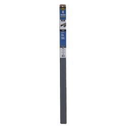 M-D Building Products 0.75 in. H X 1.5 in. W X 36 in. L Vinyl Threshold Replacement Insert Gray
