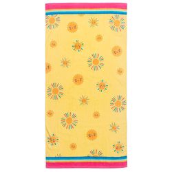Stephen Joseph Multicolored Cotton Sunshine Bath/Beach Towel 1 pc