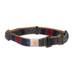 Carhartt Brown/Blanket Stripe Polyester Dog Adjustable Collar Large