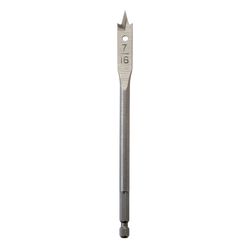Milwaukee 7/16 in. D X 6 in. L Flat Boring Auger Bit Carbon Steel 1 pc