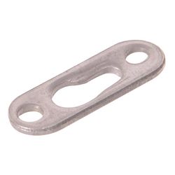 HILLMAN Steel-Plated Silver Keyhole Picture Hanger 2 pk