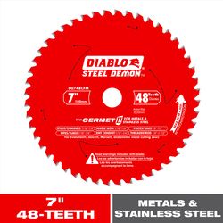 Diablo Steel Demon 7 in. D X 20 mm Cermet Metal Saw Blade 48 teeth 1 pk