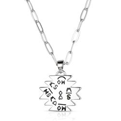 Montana Silversmiths Women's Desert Diamond TQ Necklace
