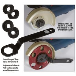 King Arthur's Tools Universal Wrench, Flange and Nut 1 pc