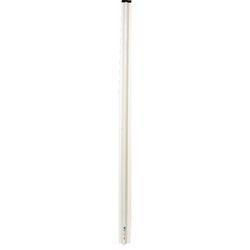 John Sterling 96 in. L X 1-1/4 in. D Powder Coated Steel Closet Rod