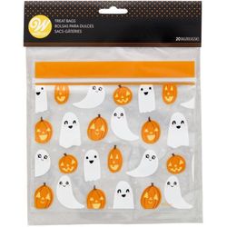 Wilton Halloween Reusable Snack Bags 20 pk