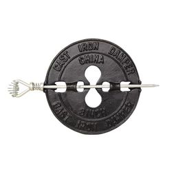 US Stove 8 in. D Cast Iron Damper