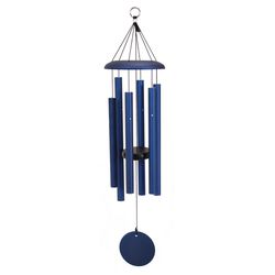 Corinthian Bells Midnight Blue Aluminum 30 in. Wind Chime