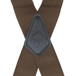 Wolverine 48 in. L X 2 in. W Polyester Industrial Suspenders Chestnut 1 pair