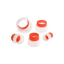 Betty Crocker Circles Cookie Cutter Set Orange 5 pc