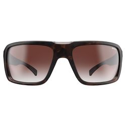 BEX Sunglasses Sunglasses Unisex Tortoise Brown Frame Brown w/Silver Flash Lens Polarized