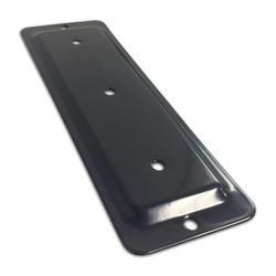 Pylex Fixplak 26 Black Steel Tie Bracket Plate 6.5 in. L