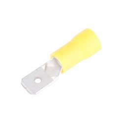 Gardner Bender 12-10 Ga. Insulated Wire Male Disconnect Yellow 16 pk