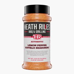 Heath Riles BBQ Lemon Pepper Buffalo Seasoning 8 oz