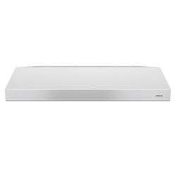 Broan-NuTone Glacier 30 in. W White Range Hood